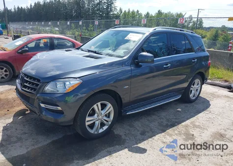 2012 Mercedes-Benz Ml 350 Bluetec 4Matic from USA, damaged, VIN 4JGDA2EB2CA026646